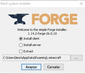 Forge 1.14.3