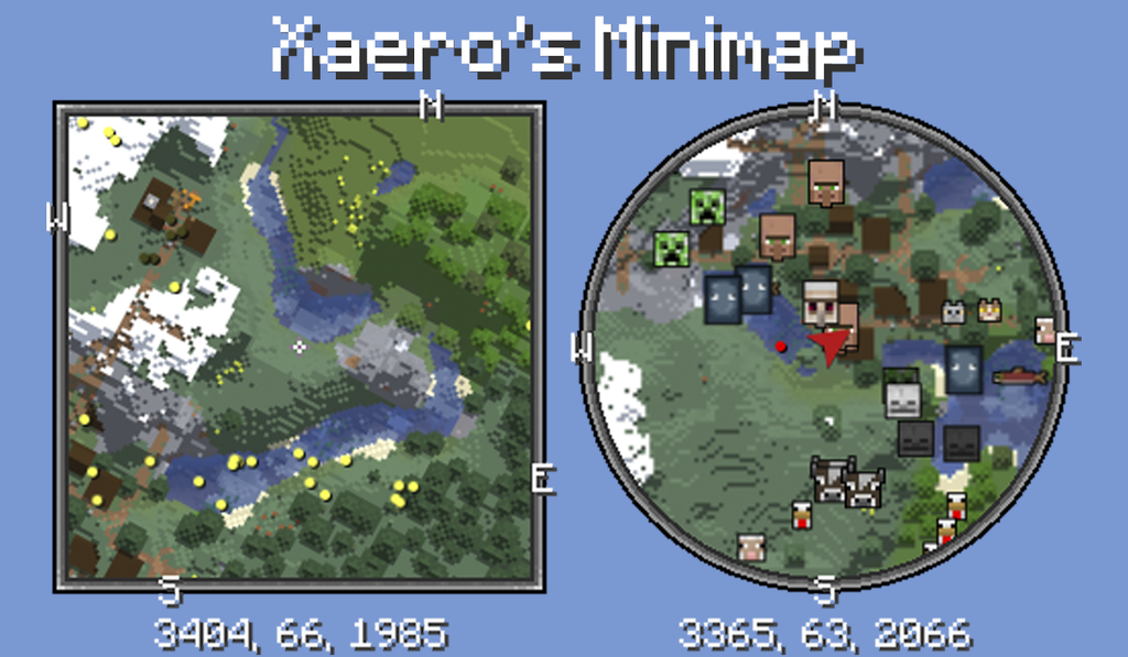 xaeros minimap